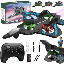 Skyriders RC Jet Flip Stunt Plane 2026 360 LED 3-Speed