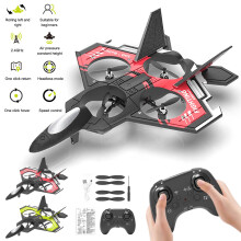 Foam Fixed-Wing Drone with LED Lights and 2.4G RC