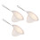 Stainless Steel Coffee Strainer Set 3-Piece 6