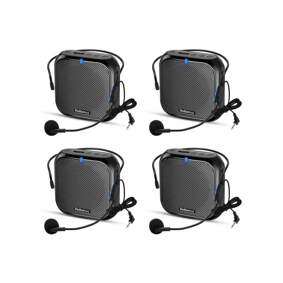 4X Rolton Portable Voice Amplifier, Megaphone Booster With Microphone Loudspeaker Personal Pa System 6031062487649