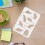 Reusable Mouse Stencil 29.7 x 21 cm for Wood Paper Wall Tile 7