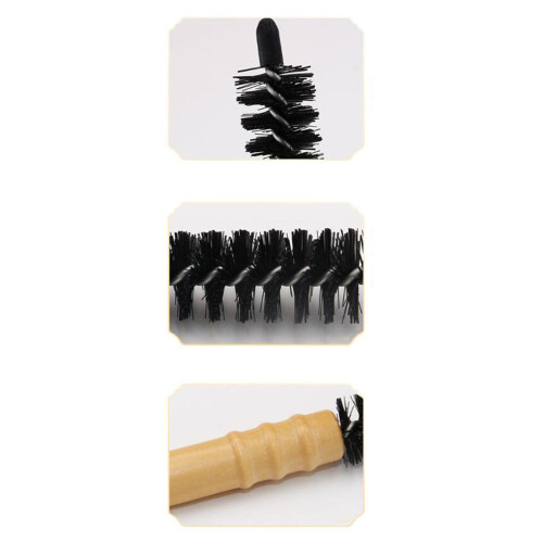 Small Round Hair Brush with Nylon Bristles 1