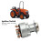 Ignition Starter Key Switch 1E01363592 for Grasshopper 2