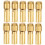 Rotary Tool Brass Collet for Electric Grinders 10 pcs 4