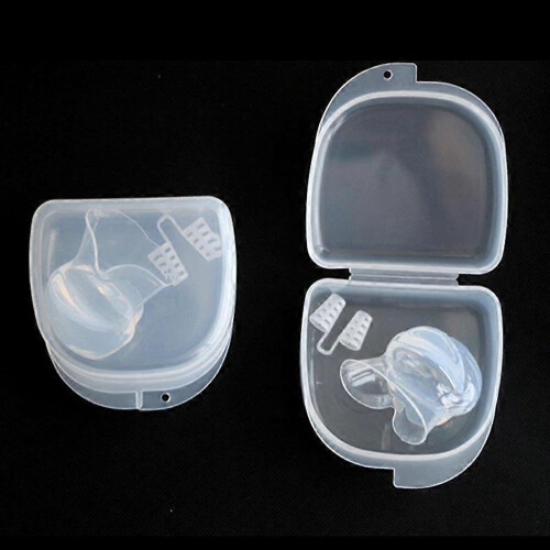 Silicone Tongue Retaining Device with Case for Snoring 2