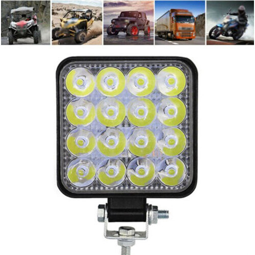 48W 16-LED Work Light Bar Floodlight 12V/24V 1
