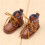 PU Leather Boots for 12-inch Dolls Brown 3