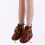 PU Leather Boots for 12-inch Dolls Brown 4
