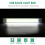LED Light Bar 12V-24V Ultra-Thin 84-LED Strip with Switch 5