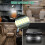 LED Light Bar 12V-24V Ultra-Thin 84-LED Strip with Switch 8