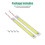 LED Light Bar 12V-24V Ultra-Thin 84-LED Strip with Switch 6