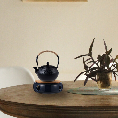 Ceramic Teapot Warmer Candle Holder 2 pcs 1