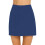 Women's Navy Blue Casual Skort with Pockets S 3