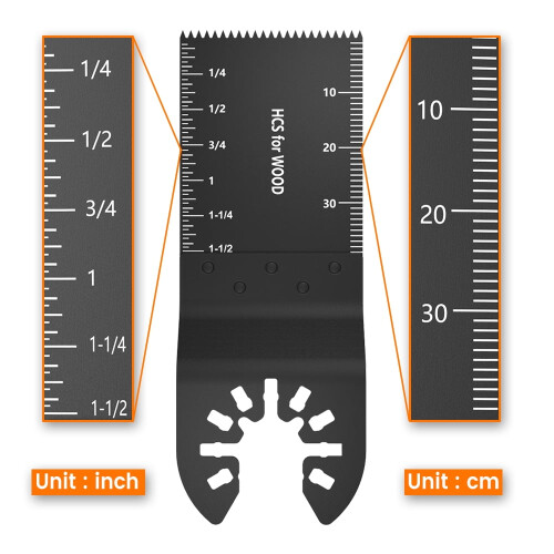 Oscillating Saw Blades for Wood and Plastic 15-Pack 2