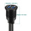 Dual USB 3.0 AUX Flush Mount Car Mount Extension Cable 3ft 5