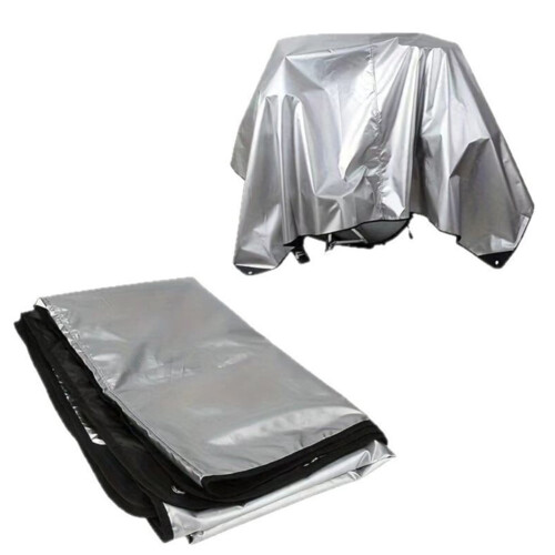 Drum Set Cover Black Large Capacity Outdoor Protection 1