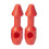 Speargun Band Wishbone Inserts Red 2 Pieces 5