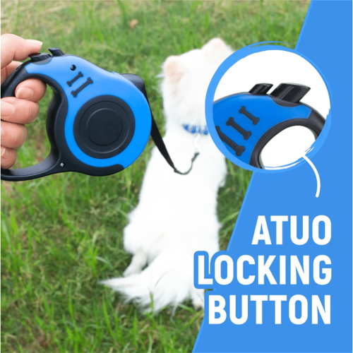 ZOUYUE Retractable Dog Leash Blue 16 FT 1