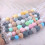 Silicone and Wood Pacifier Clip with Teething Beads 4
