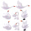 Swan Figurine Miniature Statue Wedding Decoration 7