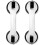 ZOUYUE Shower Handle Grab Bars with Suction Cups 2-Pack 2