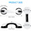ZOUYUE Shower Handle Grab Bars with Suction Cups 2-Pack 5