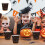 Halloween Paper Cups Star Pattern 10-Pc Thickened 2