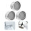 Tap Faucet Aerator Filter Silver Copper 3 Pieces 1