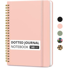 Spiral Journal Notebook College Ruled 140 Pages A5 Hardcover