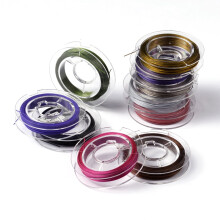Jewelry Wire Tiger Tail 0.45 mm 100 Yards 10 Colors
