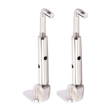 Unbranded violin chin rest clamps silver 2 pcs