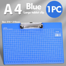 A4 Letter Size Clipboard with Clip Plastic Hardboard