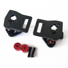 2 Teile/Satz X-Achse Ganzmetall-Leitradsitz/Halter für VORON 2.4 R2 / Trident - 3D-Druckerteile
