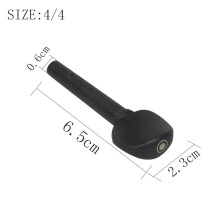 Ebony Violin Pegs High-Quality 4-Pack