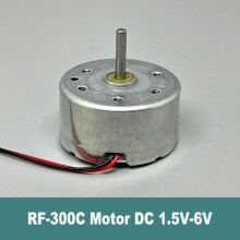 RF-300CA DC Motor 3V 5V 6V 10300RPM 24mm Round 2mm Shaft
