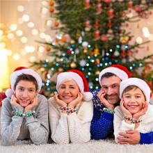 36 Stuks Polsband Bells Armbanden Jingle Bells Muzikale Enkelbellen Ritme Instrument voor Kinderen Kerstfeest Gunsten-A