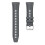 Pulseira de Silicone Curvada Compatível com Huawei GT6 Pro com Fivela Prateada - Pulseira de Substituição Grey 1