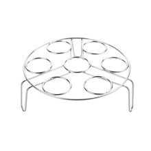 Egg Steamer Rack Stainless Steel for 7 Eggs