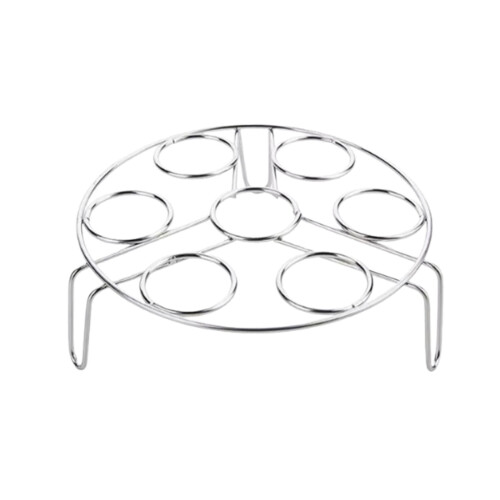 Egg Steamer Rack Stainless Steel for 7 Eggs