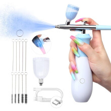 Airbrush Nail Machine 25 PSI Cordless with 3 Pressure Modes