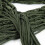Portable Outdoor Hammock Nylon Mesh with Hooks Dark Green 8