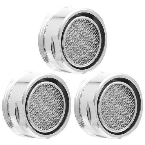 Tap Faucet Aerator Filter Silver Copper 3 Pieces 2