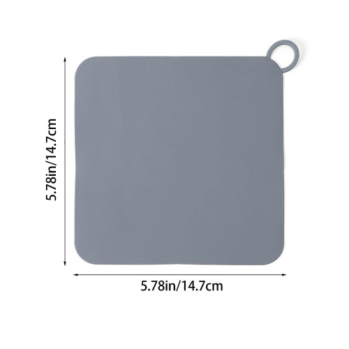 Gray Silicone Floor Drain Cover Medium Odor-Proof 1