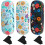 Floral Hard Shell Glasses Case with Cloth 3-Pack 1