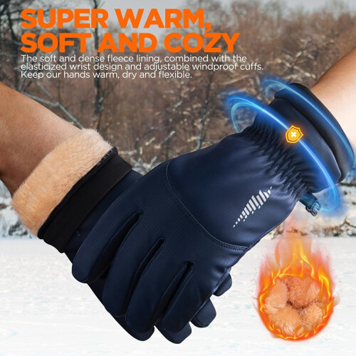 Winter Waterproof Ski Gloves Windproof Thermal 1