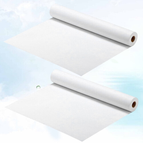 White Kraft Paper Roll 45cm x 5m 2 pcs 1