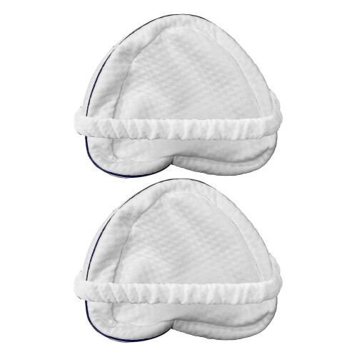 Knee Pillow Cover with Elastic Strap and Zipper 2 pcs 1