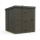 6x6 Pent Composite Shed Tanalised (Single Door, No Windows) 2