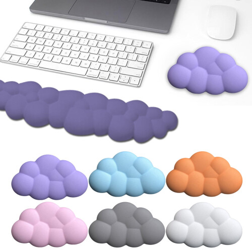 Cloud polssteun, ergonomische siliconen muissteun (1 stuk)