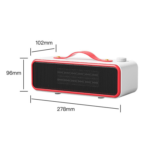 Portable Ceramic Heater with Safety Features for Home 2
